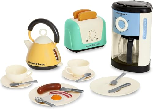 Casdon Morphy Richards Küchenset | Spielzeug-Küchengeräte für Kinder ab 3 Jahre | Enthält Toaster, Kaffeemaschine, Wasserkocher & mehr! Casdon Morphy Richards Küchenset | Spielzeug-Küchengeräte für Kinder ab 3 Jahre | Enthält Toaster, Kaffeemaschine, Wasserkocher & mehr! von Casdon