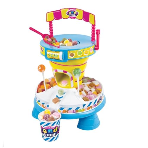 Casdon Pick & Mix Candy Store | Interaktives Süßigkeitenladen-Set für Kinder ab 3 Jahren | Drehbares Preisrad, Spielgeld & echte Süßigkeiten inklusive! Casdon Pick & Mix Candy Store | Interaktives Süßigkeitenladen-Set für Kinder ab 3 Jahren | Drehbares Preisrad, Spielgeld & echte Süßigkeiten inklusive! von Casdon