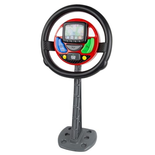 Casdon Sat Nav Steering Wheel , Toy Steering Wheel For Children Aged 3+ , Provides Endless Excitement With Spoken Commands And Motoring Sounds! von Casdon