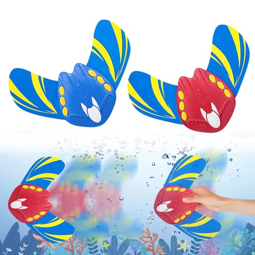 Casenly 2 PCS Unterwasser Glider, Tauchspielzeug Fisch für Kinder Poolspielzeuge Schwimmbad Spielzeug Wasser Spielzeug Fische mit Verstellbaren Flügeln Unterwassergleiter für Strand Pool Casenly 2 PCS Unterwasser Glider, Tauchspielzeug Fisch für Kinder Poolspielzeuge Schwimmbad Spielzeug Wasser Spielzeug Fische mit Verstellbaren Flügeln Unterwassergleiter für Strand Pool von Casenly