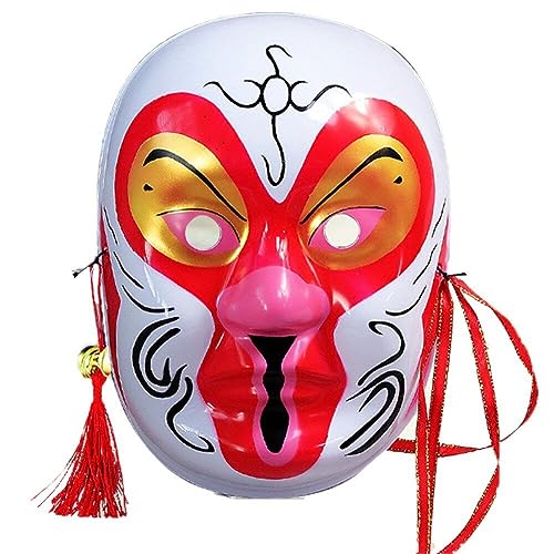 Chinesische Peking Opera Mask Party Maske Halloween Maske Chinesische Gesichtsgesicht Ändern Maske Cosplay Requisiten Wanddekoration Ornament Party Vorräte von Casiler