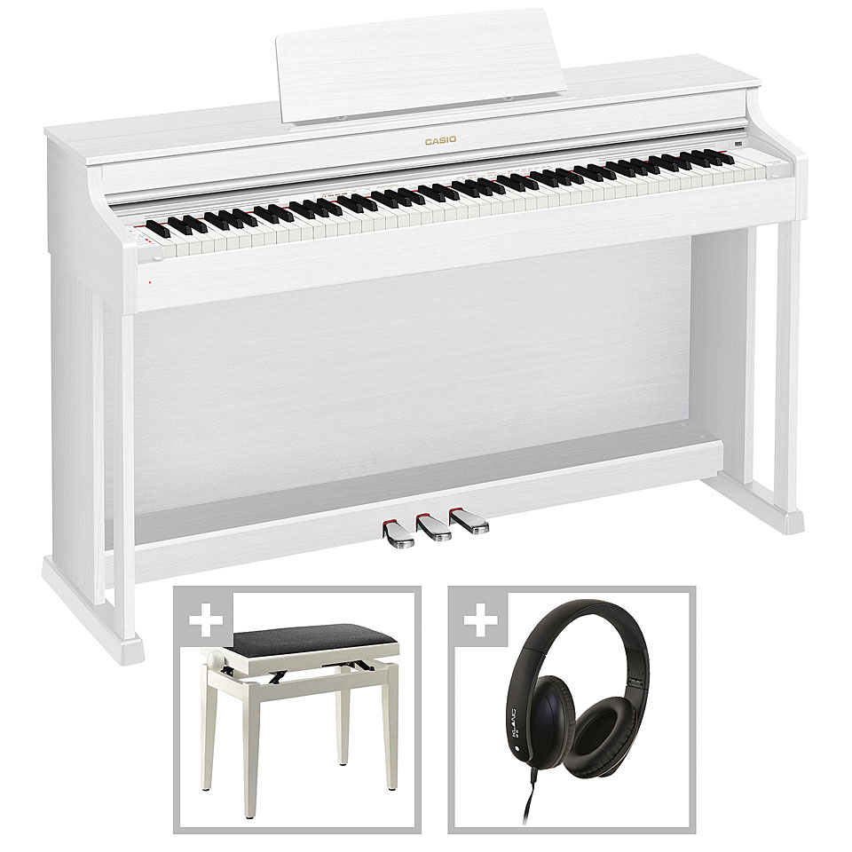 Casio AP-470 WE Set Digitalpiano Casio AP-470 WE Set Digitalpiano von Casio