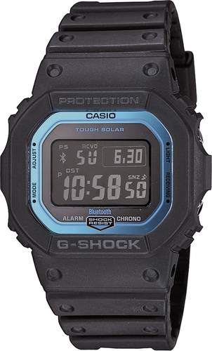 Casio Funk, Solar Armbanduhr GW-B5600-2ER (L x B x H) 13.4 x 42.8 x 48.9mm Schwarz, Blau Gehäusemat von Casio