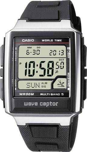 Casio Funk Armbanduhr WV-59E-1AVEG (L x B x H) 48.3 x 39 x 12.5mm Silber Gehäusematerial=Edelstahl, von Casio