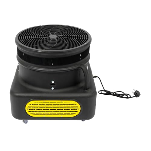 750W Luftpumpen-Bläser für Lufttänzer -Gebrauchs Blower 2800U/min Motor mit 4 Rollen (2 Bremsen) Für Geschäfte/Partys (5-7m Höhe)（Schwarz ） von Caskunbsy