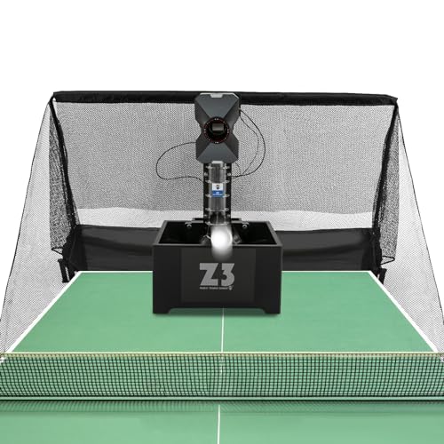 Caskunbsy Professioneller Tischtennis-Trainingsautomat mit 10 Programmierbaren Modi, 36W Leistung, 2.4G Fernbedienung, 100-Bälle-Kapazität,Netz & Ballpicker für Vereine/Schulen Caskunbsy Professioneller Tischtennis-Trainingsautomat mit 10 Programmierbaren Modi, 36W Leistung, 2.4G Fernbedienung, 100-Bälle-Kapazität,Netz & Ballpicker für Vereine/Schulen von Caskunbsy