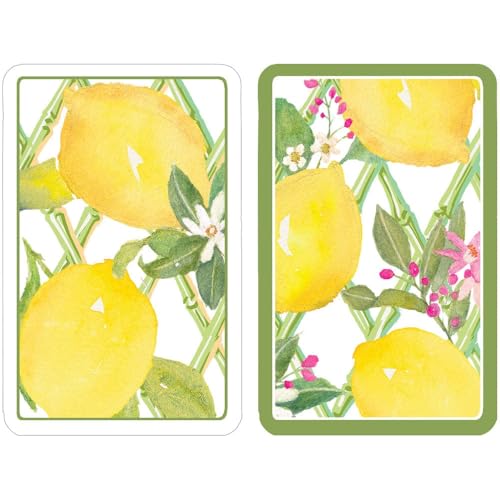 Limoncello Spielkarten - 2 Decks enthalten von Caspari