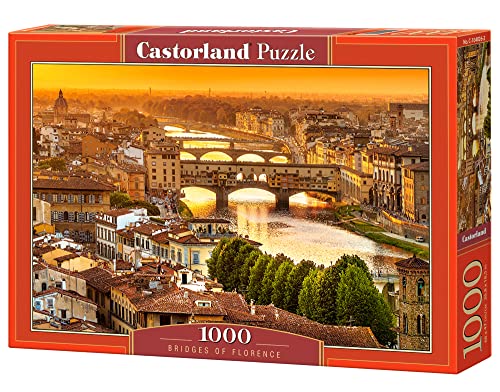 Castorland C-104826-2 - Bridges of Florence Puzzle 1000 Teile - Neu von Castorland
