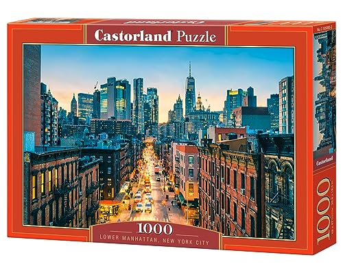 CASTORLAND 1000 Teile Puzzles, Lower Manhattan, New York City, NYC, City View Puzzle, USA Puzzles, Erwachsenenpuzzle, Castorland C-105083-2 von Castorland
