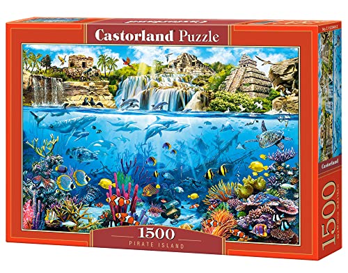 Castorland C-152049-2 - Pirate Island Puzzle 1500 Teile - Neu von Castorland