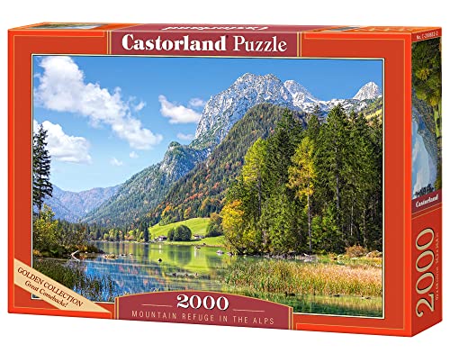 CASTORLAND 2000 Teile Puzzle Bergflucht in den Alpen Deutschland Idyllische Landschaft Tiroler Alpen Erwachsene Puzzle Castorland C-200832-2 von Castorland