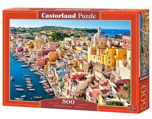 CASTORLAND 500 Teile Puzzles, Corricella, Italien, Meer, Sommerurlaubsort, Erwachsenenpuzzle, Castorland B-53742 CASTORLAND 500 Teile Puzzles, Corricella, Italien, Meer, Sommerurlaubsort, Erwachsenenpuzzle, Castorland B-53742 von Castorland