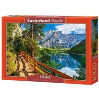 Castorland 1000 Piece Jigsaw Puzzle, Braies Lake, Italy, Landscape Puzzle of Italy with Mountains, Dolomites, South Tyrol, Adult Puzzle, Castorland C-104109-2 Castorland 1000 Piece Jigsaw Puzzle, Braies Lake, Italy, Landscape Puzzle of Italy with Mountains, Dolomites, South Tyrol, Adult Puzzle, Castorland C-104109-2 von Castorland
