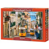 Castorland 1000 Piece Jigsaw Puzzle, Lisbon Trams, Portugal, European Puzzle, Sister City of San Francisco, Adult Puzzle, Castorland C-104260-2 von Castorland