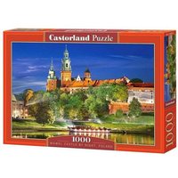 Castorland 1000 Piece Jigsaw Puzzle, Wawel Castle by Night, Poland, Royal Heritage, Royal Castle, Adult Puzzle, Castorland C-103027-2 Castorland 1000 Piece Jigsaw Puzzle, Wawel Castle by Night, Poland, Royal Heritage, Royal Castle, Adult Puzzle, Castorland C-103027-2 von Castorland