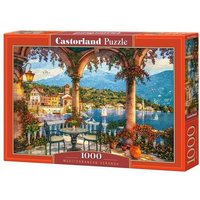 Castorland 1000 Piece Jigsaw Puzzles, Mediterranean Veranda, Italian Mountain Lake, Adult Puzzle, Castorland C-105120-2 von Castorland