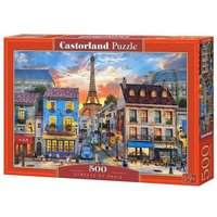 Castorland 500 Piece Jigsaw Puzzle, Streets of Paris, France, Eiffel Tower, European Puzzle, Adult Puzzles, Castorland B-52684 Castorland 500 Piece Jigsaw Puzzle, Streets of Paris, France, Eiffel Tower, European Puzzle, Adult Puzzles, Castorland B-52684 von Castorland