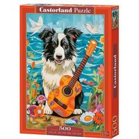 Castorland 500 Piece Jigsaw Puzzles, Collie, Guitar and the Sea, Animal Puzzle, Dog, Pets, Adult Puzzle, Castorland B-54008 Castorland 500 Piece Jigsaw Puzzles, Collie, Guitar and the Sea, Animal Puzzle, Dog, Pets, Adult Puzzle, Castorland B-54008 von Castorland