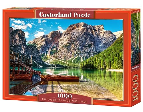 Castorland 61310398 The Dolomites Mountains,Italy,Puzzle1000 Teile Italien C-103980-Dolomiten, Italien-1000 Puzzle, bunt von Castorland