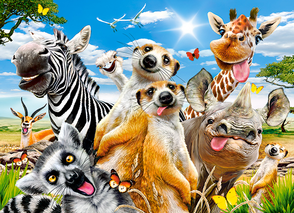 Castorland African Selfie 200 Teile Puzzle Castorland-222148 Castorland African Selfie 200 Teile Puzzle Castorland-222148 von Castorland