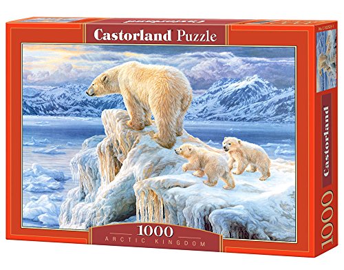 Castorland Arctic Kingdom, 1000-teilig, Klassisches Puzzle, 680x470mm, 1000 Puzzle Stücke, Pappe, Unisex, Adult, Teen, Fantasie, Entwickelt Fähigkeiten im Rätsellösen Castorland Arctic Kingdom, 1000-teilig, Klassisches Puzzle, 680x470mm, 1000 Puzzle Stücke, Pappe, Unisex, Adult, Teen, Fantasie, Entwickelt Fähigkeiten im Rätsellösen von Castorland