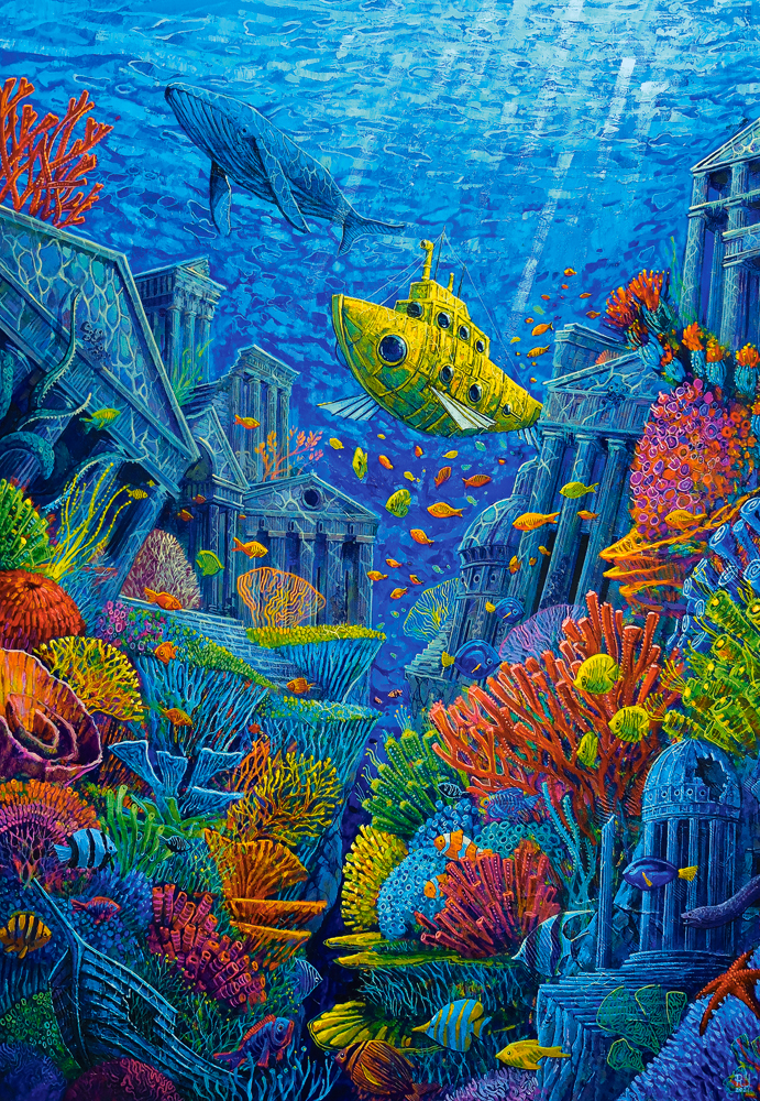 Castorland Art Collection - Atlantis 1500 Teile Puzzle Castorland-152087 von Castorland