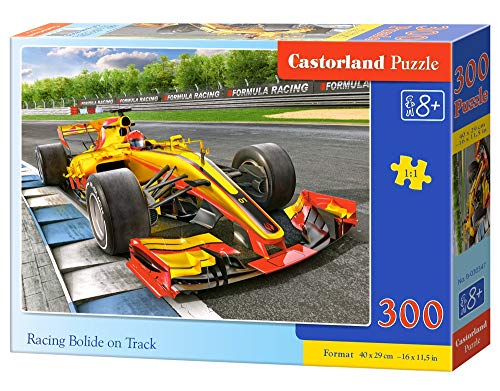 Castorland B-030347 Racing Bolide on Track, 300 Teile Puzzle, bunt von Castorland