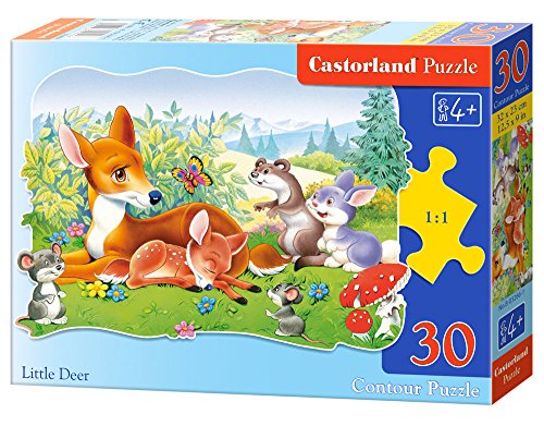 Castorland B-03266-1 - Puzzle Kleines REH 30 Teile von Castorland