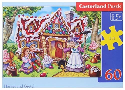 Castorland B-066094 Hansel and Gretel, 60 Teile Puzzle, bunt von Castorland