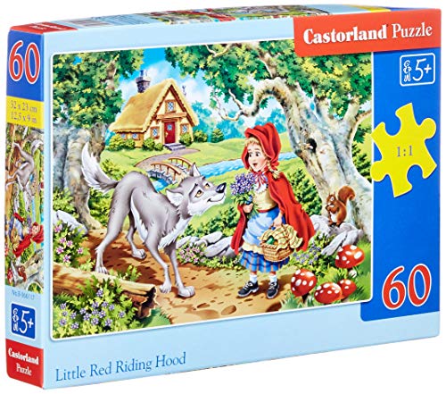 Castorland B-066117 Little Red Riding Hood, 60 Teile Puzzle, bunt von Castorland