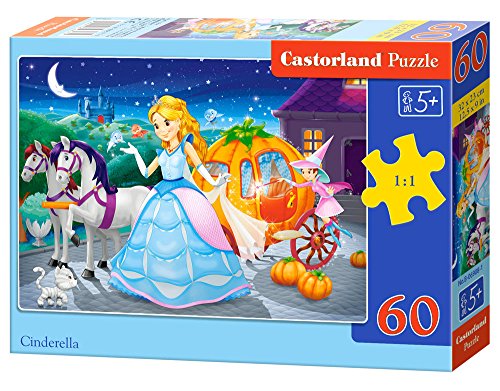 Castorland B-06908-1 - Puzzle Cinderella, 60 Teile von Castorland