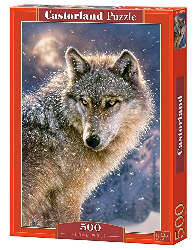 Castorland B-52431 Puzzle Lone Wolf, 500 Teile, bunt, 35 x 25 x 5 cm Castorland B-52431 Puzzle Lone Wolf, 500 Teile, bunt, 35 x 25 x 5 cm von Castorland