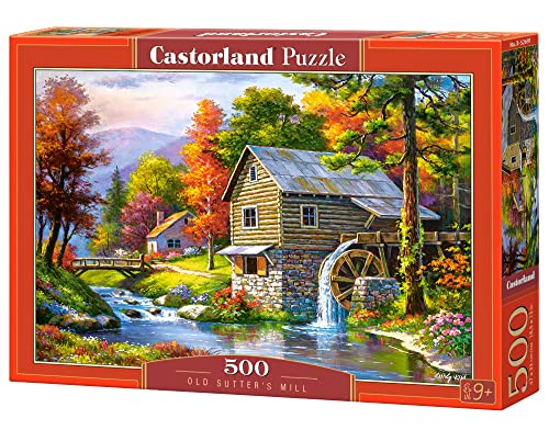 Castorland B-52691 Sutter’s Old Sutter's Mill, Puzzle 500 Teile, bunt von Castorland