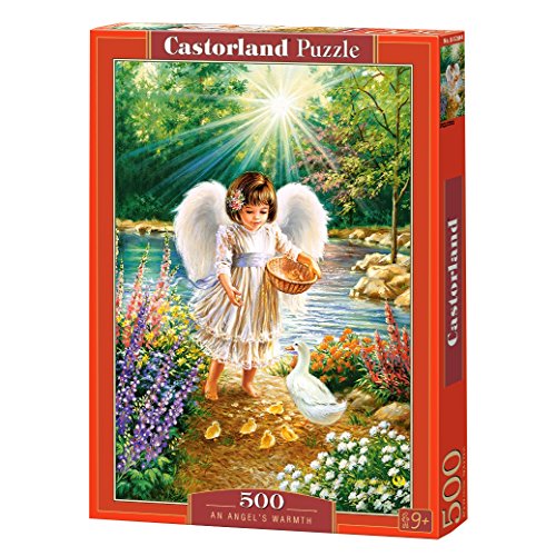 Castorland B-52844 An Angel's Warmth, Puzzle 500 Teile, bunt, 35 x 25 x 5 cm von Castorland