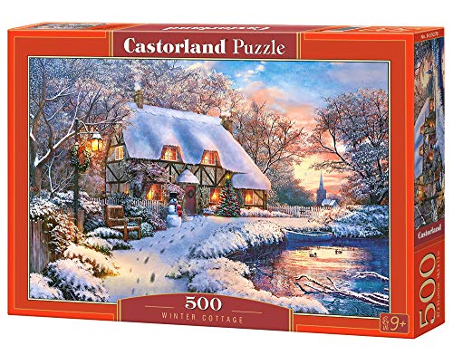 Castorland CSB53278 B-53278-Winter Cottage Puzzle 500 Teile, Bunt von Castorland