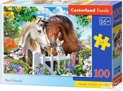Castorland Best Friends Puzzle, 100 Teile von Castorland