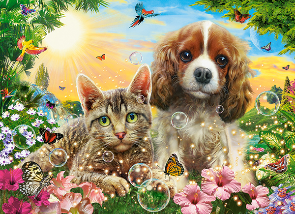 Castorland Best Pals 200 Teile Puzzle Castorland-222247 Castorland Best Pals 200 Teile Puzzle Castorland-222247 von Castorland
