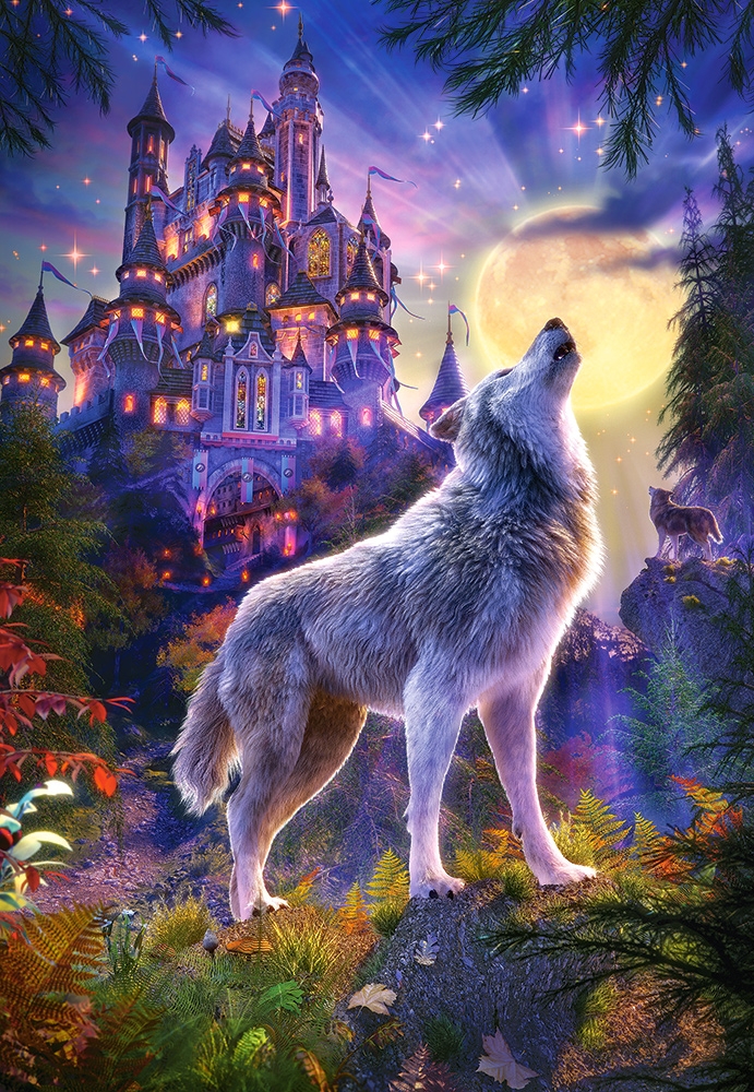 Castorland Burg Wolf 1000 Teile Puzzle Castorland-104178 von Castorland