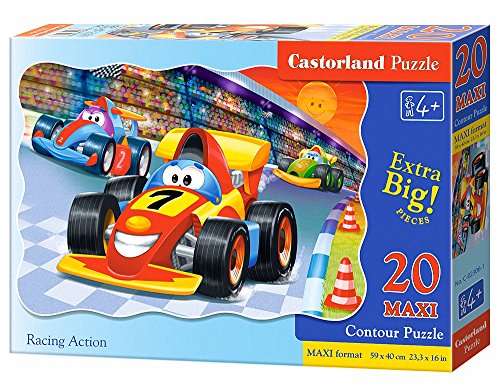 Castorland C-02306-1 - Racing Action, Puzzle 20 teilig Maxi Castorland C-02306-1 - Racing Action, Puzzle 20 teilig Maxi von Castorland