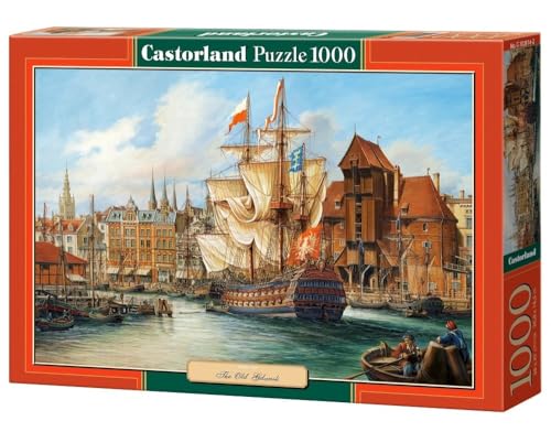 Castorland, Puzzle „The Old Gdansk“, 1000 Teile von Castorland