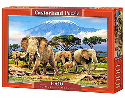 Castorland C-103188-2 - Kilimanjaro Morning, Puzzle 1000 Teile von Castorland
