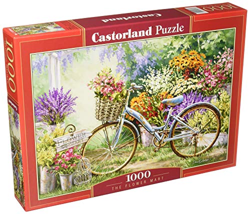 Castorland C-103898-2 The Flower Mart, 1000 Teile Puzzle, bunt von Castorland