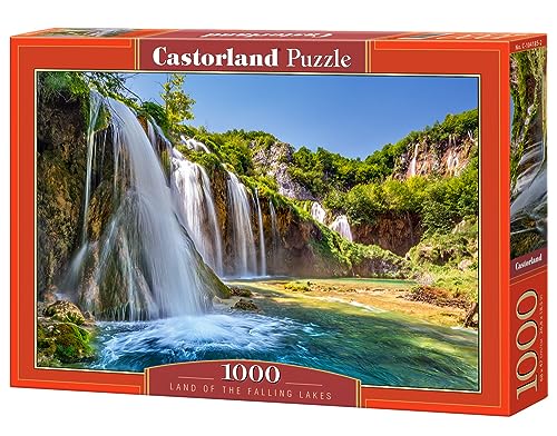 Castorland C-104185-2 Land of The Falling Lakes, 1000 Te Puzzle, Bunt von Castorland