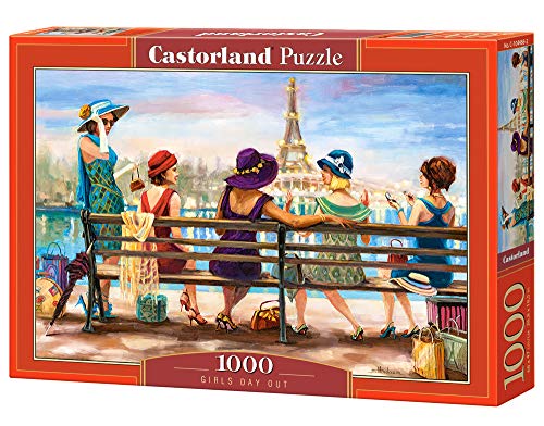 Castorland C-104468-2 Girls Day Out 1000 Teile Puzzle, Bunt von Castorland