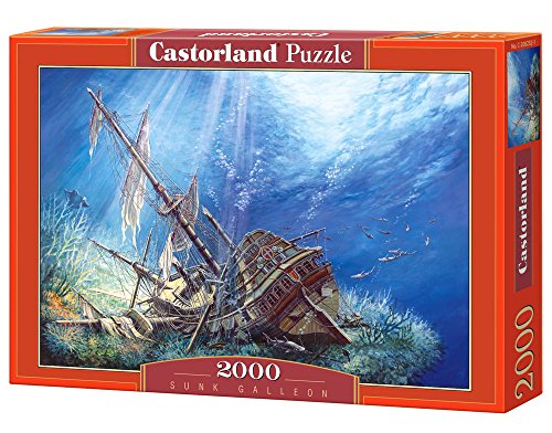 Castorland C-200252 - PUZZLE 2000 TEILE - Sunk Galleon von Castorland