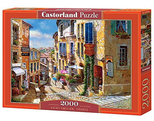 Castorland C-200740-2 Saint Emilion,France, 2000 Teile Puzzle, bunt von Castorland