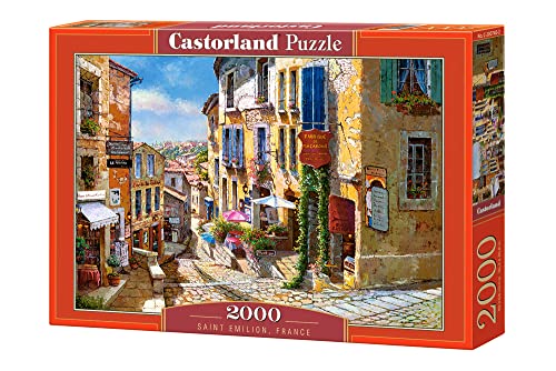 Castorland C-200740-2 Saint Emilion,France, 2000 Teile Puzzle, bunt von Castorland