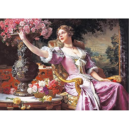 Castorland C-300020 - PUZZLE 3000 TEILE - LADY IN THE PURPLE DRESS, W. CZACHÓRSKI Castorland C-300020 - PUZZLE 3000 TEILE - LADY IN THE PURPLE DRESS, W. CZACHÓRSKI von Castorland