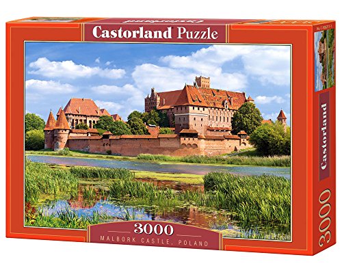 Castorland C-300211-2 - Puzzle Marienburg, Polen 3000 Teile von Castorland