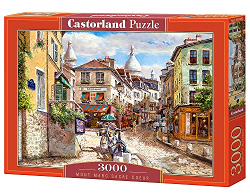 Castorland C-300518-2 Mont Marc Sacre Coeur, 3000 Teile Puzzle, bunt von Castorland
